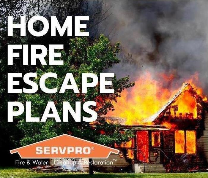 Home fire escape plan- SERVPRO